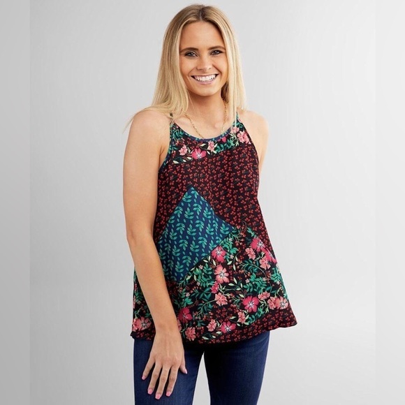 willow & root Tops - WILLOW & ROOT FLORAL TANK TOP FROM BUCKLE